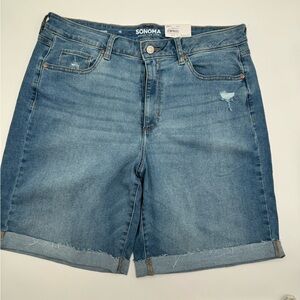 NWT - SONOMA - Jean Bermuda - size 16 (B)